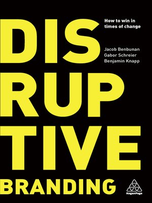 cover image of Disruptive Branding